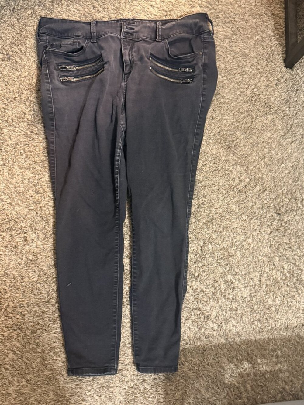 Jegging Skinny Super Soft High-Rise Multi Zip Jean